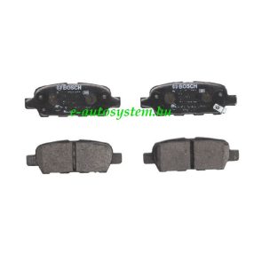   NISSAN LEAF electric (ZE0) Hátsó fékbetét (tárcsafék) Bosch